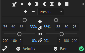 Interpolations panel