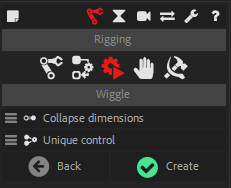 Wiggle additional panel